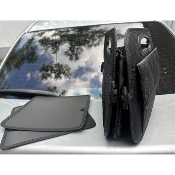 🆕Men Black Car Organizers and Storage with 6 Pocket Car Accessoriesizer Trunk - Picture 3 of 11